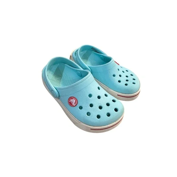 Kids Toddler Crocs Croc Band Clog Blue‎ size 8/9 - Picture 3 of 5